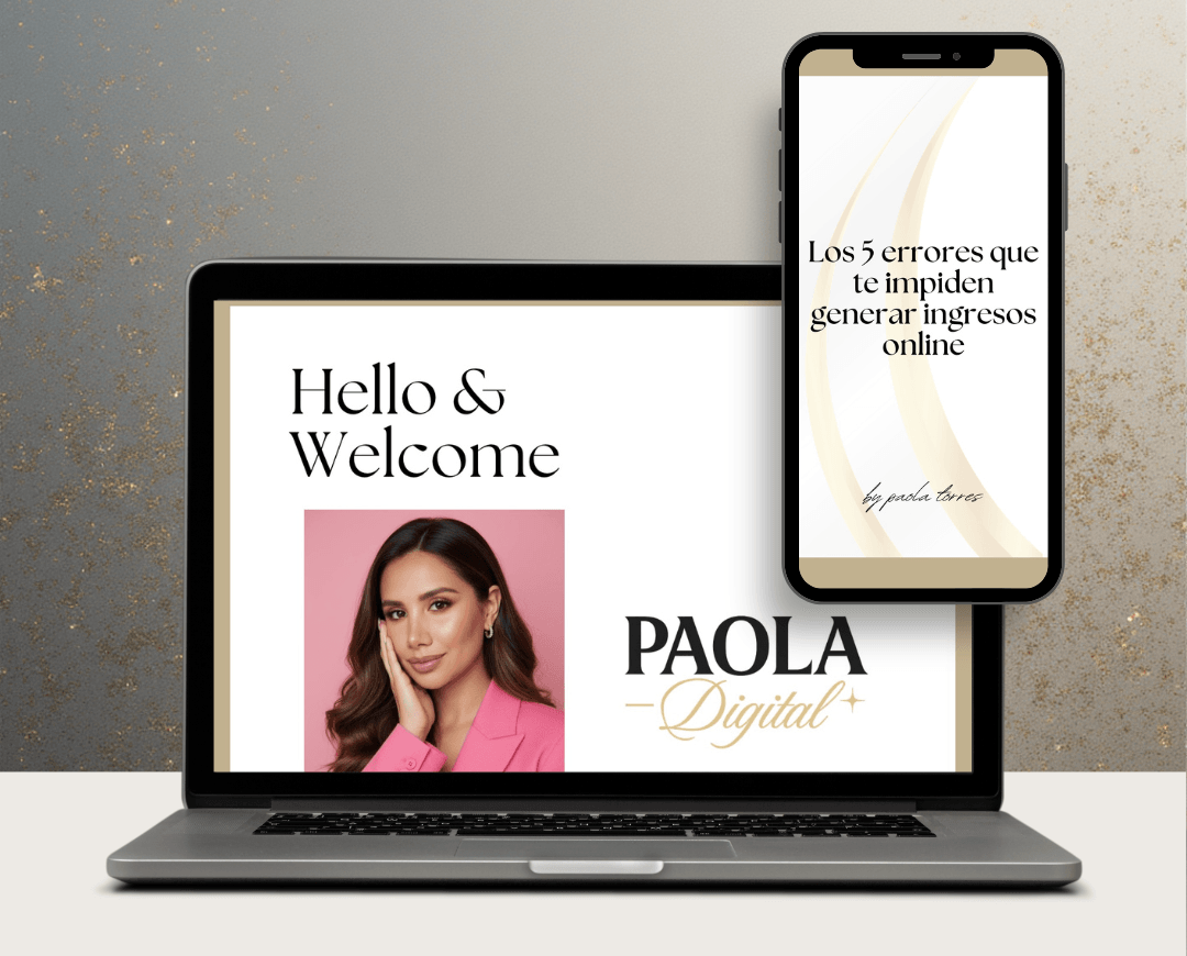 Guía descargable - Los 5 errores que te impiden generar ingresos online